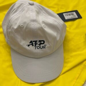 ATP Tour white tennis hat NWT